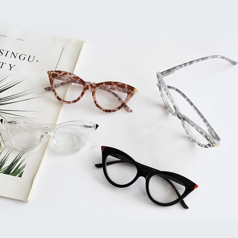 Eyekepper 4-Pack Chic Bifocal Reading Glasses Women Bifocal Readers in Kuwait