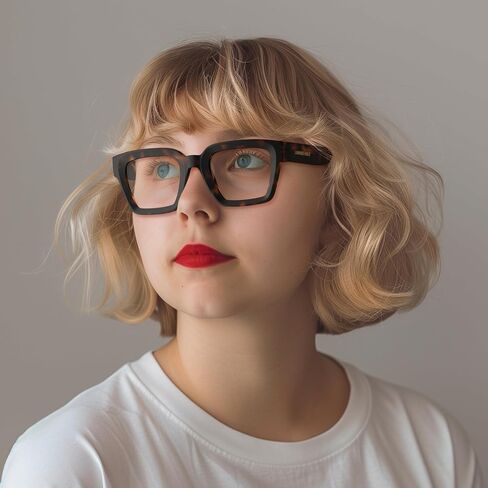 LONDON MOLE® Phoenix reading glasses | Cool oversized square/rectangular/trapezoidal shaped readers in Kuwait