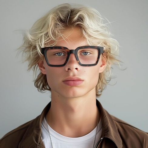 LONDON MOLE® Phoenix reading glasses | Cool oversized square/rectangular/trapezoidal shaped readers in Kuwait
