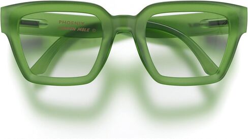 LONDON MOLE® Phoenix reading glasses | Cool oversized square/rectangular/trapezoidal shaped readers in Kuwait