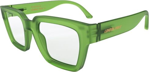 LONDON MOLE® Phoenix reading glasses | Cool oversized square/rectangular/trapezoidal shaped readers in Kuwait