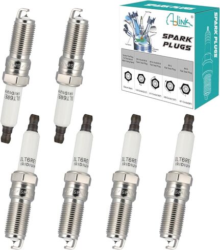Pack of 8 Nickel Material SP515 SP546 Spark Plugs For Ford Expedition Explorer F150/F250/F350/F450/F550 Super Duty Mustang,Lincoln Mark LT Navigator,Mercury Mountaineer 4.6L 5.4L 6.8L V8 V10 in Kuwait