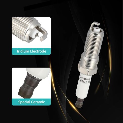 Pack of 8 Nickel Material SP515 SP546 Spark Plugs For Ford Expedition Explorer F150/F250/F350/F450/F550 Super Duty Mustang,Lincoln Mark LT Navigator,Mercury Mountaineer 4.6L 5.4L 6.8L V8 V10 in Kuwait