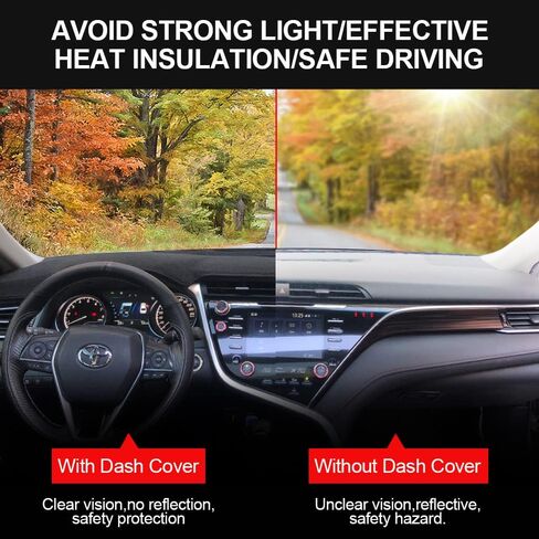 غلاف Dashboard Cover Fit for Ford F250 F350 F450 Super Duty 1999 2000 2001 2002 2003 2004 / Ford SPORTION 2000-2005 ، DASH COVER PAD PARTETRE (Beige) in Kuwait