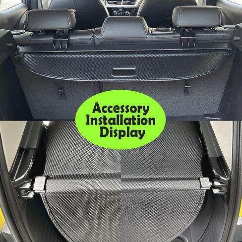 غطاء الجذع القابل للسحب متوافق مع 2023 2024 2025 Honda HRV Cargo Cover Cover الخلفية أمن الجذع الغطاء شاشة الخصوصية HR-V in Kuwait