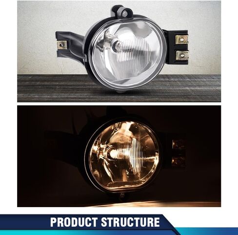 أضواء الضباب LED Pit66 Pit66 ، متوافقة مع 2002-2008 دودج رام 1500/2003-2009 دودج رام 2500 3500 اليسار واليمين 55077475AE ، CH2592121 ، 55077474AE in Saudi Arabia