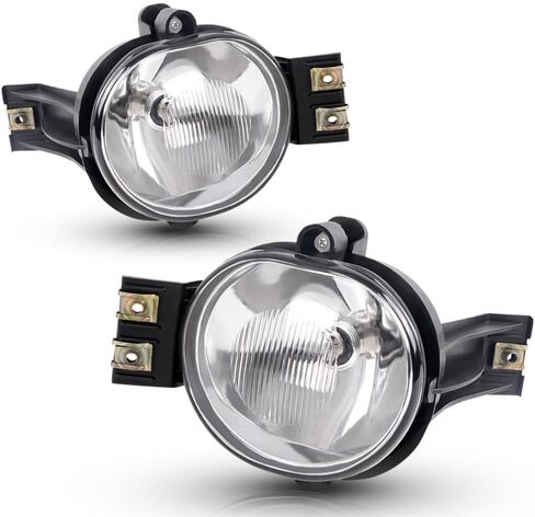 أضواء الضباب LED Pit66 Pit66 ، متوافقة مع 2002-2008 دودج رام 1500/2003-2009 دودج رام 2500 3500 اليسار واليمين 55077475AE ، CH2592121 ، 55077474AE in Saudi Arabia