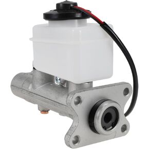 1 Pc Brake Master Cylinder for Toyota HILUX LN3 LN6 1983-1998 Hydraulic Master Cylinder Durable Aluminum Alloy Engine Compartment with Reservoir Silver Tone in Saudi Arabia