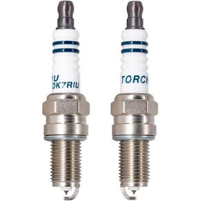 Torch 2PCS DK7RIU IRIDIUM SIPS PLACKS استبدال لـ NGK DCPR7E ، ل BOSCH YR7DC+ SPACK FACK ، لبطولة RA8HC/T04 ، ل Denso XU22EPR-U/3179/XU22EPR SLIP ، OEM ، OEM in Kuwait