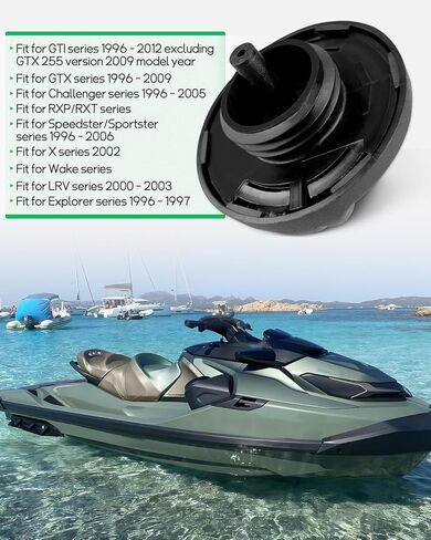 2755500151 غطاء الغاز غطاء الوقود مناسب للبحر doo gs gsi gsx gti gts gtx hx lrv rx rxp sp spi spx xp x-20 3d ، سلسلة Wake Challenger Explorer Sportster ، 2755500430 Cap tank gas cap fuel tank cap fuel fuel. in Saudi Arabia