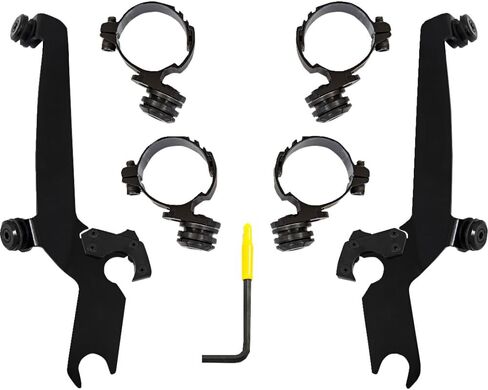 Memphis Shades MEB2066 No-Tool manual switch Lock Sportshield Mountaing Kits - Black in Saudi Arabia