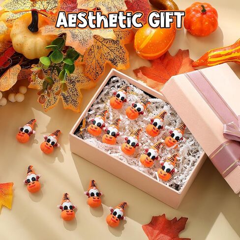 25 PCS Halloween Gnomes Decorations Mini Pumpkin Gunomes Figures Gnome تمثال تمثال الهالوين الداخلي مكتب الحفلات مكتب حديقة مزحّد هدايا تقديم الخدعة أو علاج هدية DIY in Saudi Arabia