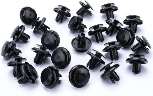 OAUTOO 25PCS Front Fender & Bumper Support Push-Type Retainer Replacement for Acura Honda 91512-SX0-003 Mitsubishi MU000319 & GM 11519949 in Saudi Arabia