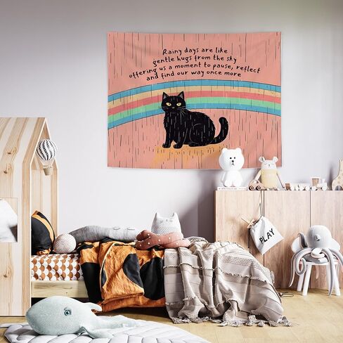 URLLUAE Navy Blue Leopard Tapestry, Leopard Cheetah Print Room Decor, Trendy Two Cheetah Wall Tapestry Backdrop for Home Bedroom Living Room Dorm Apartment Decoration, 50x60 Inch in Kuwait