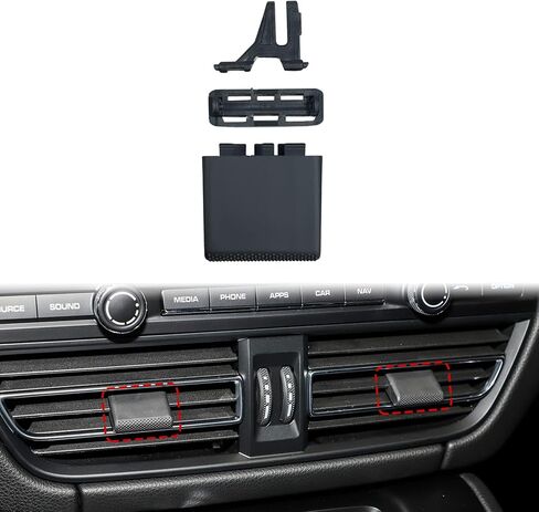 AC Air Air Vent Vatelet Clip Clip Paddles استبدال Porsche Macan 95b.2 2018-2023 1pcs (اليسار الأمامي أو اليمين) in Kuwait