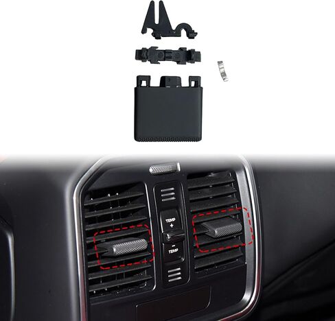AC Air Air Vent Vatelet Clip Clip Paddles استبدال Porsche Macan 95b.2 2018-2023 1pcs (اليسار الأمامي أو اليمين) in Kuwait