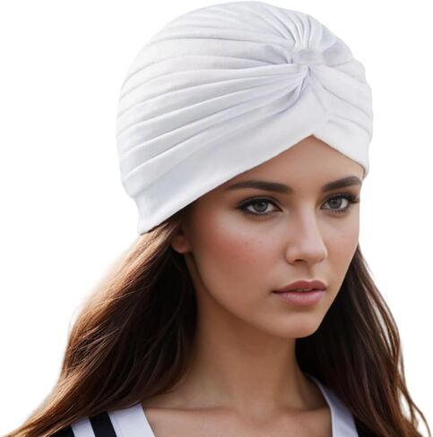 نساء قبعة عمامة من الرجال ، البوليستر القديم المغطى برأس الرأس in Kuwait