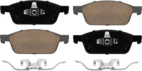 Detroit Axle - Front Brake Kit for Ford 2013-2019 Escape 2014-2018 Ford Transit Connect Disc Brake Rotors Ceramic Brakes Pads Replacement: 12.6" inch Rotors in Saudi Arabia