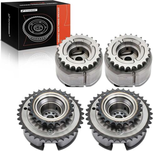 A-premium 4pcs العادم وتوقيت صمامات الصمام المتغير (VVT) ضئيل عمود الحد من عمود الحدبة المتوافق مع تويوتا كامري ، Rav4 ، Highlander ، Sienna ، Avalon ، Venza & Lexus RX350 ، ES350 ، 3.5L in Saudi Arabia