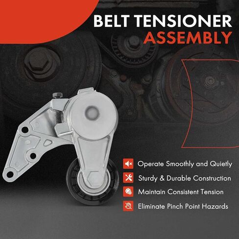 A-Premium Belt Tensioner Assembly with Pulley Compatible with Porsche Cayenne 2011-2014 2016, 3.6L, Gas, Replace# 03H145288C, 03H145299C in Saudi Arabia