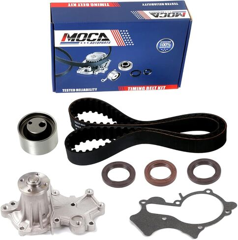 MOCA Timing Belt Kit & Water Pump fit 1999 for Chevrolet Tracker & 1994-1996 for Geo Tracker & 1995-1997 for Suzuki Esteem & 1992-1998 for Suzuki Sidekick & 1996-1998 for Suzuki X-90 1.6L in Saudi Arabia