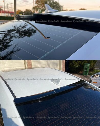 Details about FITS 2013-2016 AUDI A4 S4 B8.5 SEDAN GLOSSY BLACK V STYLE REAR ROOF SPOILER WING in Saudi Arabia