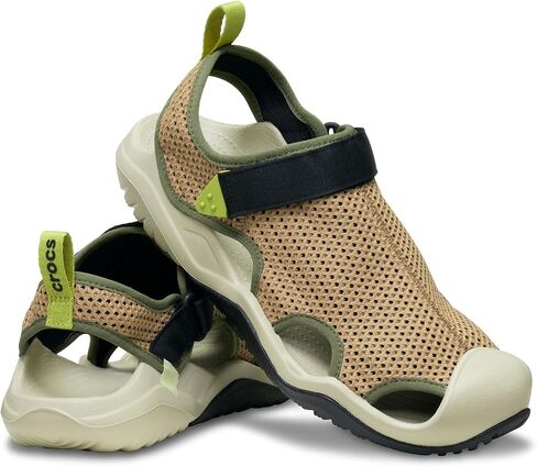 MEN CROCS MEN'S SWIFTWATER MESH DECK SAND ، MIRAGE ، 12 in Kuwait