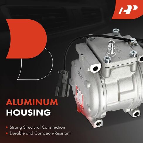 مكيف الهواء A-premium ضاغط AC مع قابض A/ C (بكرة W/ 5-Groove) متوافق مع Honda Accord 2.2L 1990 1991 1992 ، مع ضاغط 10PA17C in Saudi Arabia