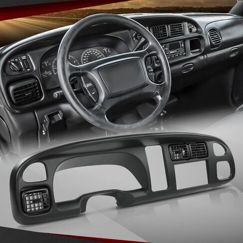 CrossDesign Dash Board Cover Cover Cap متوافق مع 1998 1999 2000 2001 Dodge RAM 1500 1998-2002 Dodge RAM 2500 3500 COVER in Saudi Arabia