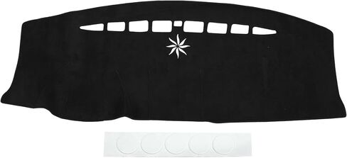 Dash Cover for Ford Edge Non-Slip Dash Cover Mat | Front Dash Cover Mat Black 1Pcs in Saudi Arabia