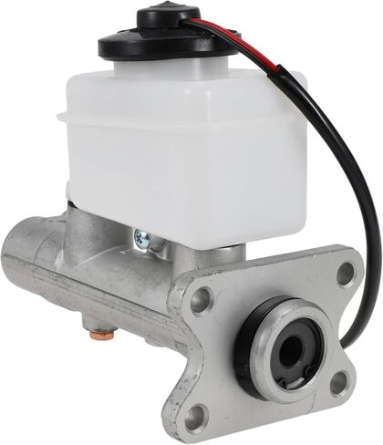 1 Pc Brake Master Cylinder for Toyota HILUX LN3 LN6 1983-1998 Hydraulic Master Cylinder Durable Aluminum Alloy Engine Compartment with Reservoir Silver Tone in Saudi Arabia