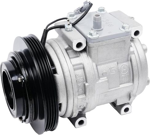 AC Compressor Fit for Tacoma 1995-2004 3.4L V6, A/C Air Conditioning Compressors with Clutch Replace for 68324, 883200401, 8832004010, 883200401084, 8832035550, 883203555084 in Saudi Arabia