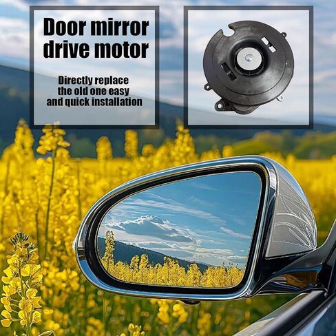 Outside Mirror Drive Motor Replacement for Ford F150 Expedition Escape Flex Taurus Edge Explorer Fiesta Mustang Ranger, Lincoln MKX MKS MKT Navigator, Mercury Sable Mariner 924-400 6U5Z17D696C in Saudi Arabia