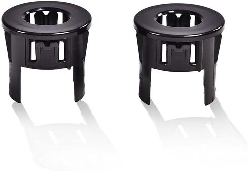 2PCS Parking Assist Sensor Bezels Compatible with Dodge Ram 1500 2014-2018 Bundle Rear Bumper Sensor Inner Outer Bezel Retainer in Saudi Arabia