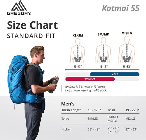 Gregory Mountain Products Katmai 65, Oxide Green in Saudi Arabia