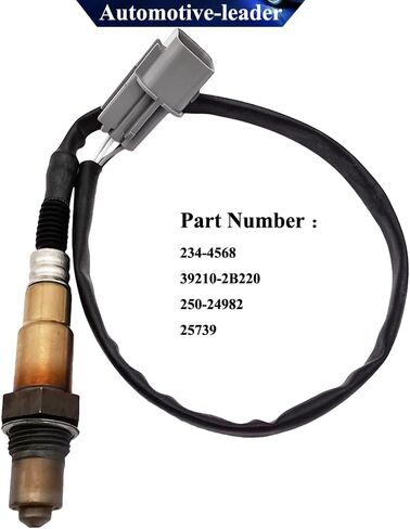 234-4568 O2 Sensor Downstream O-xygen Sensor Replacement for 2012-2017 Hyundai Accent Veloster, for 2012-2018 Kia Rio Soul 1.6L-L4 2344568 39210-2B220 392102B220 in Saudi Arabia