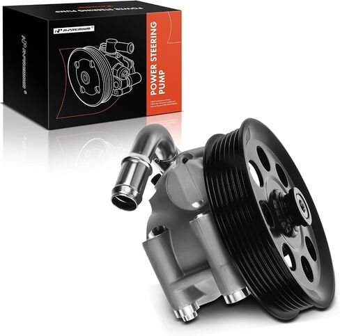 A-Premium Power Steering Pump, with Pulley Compatible with Ford Expedition 2011-2014 & Lincoln Navigator 2011-2014, 5.4L, Replace # BL143A696AA, BL1Z3A696A in Saudi Arabia