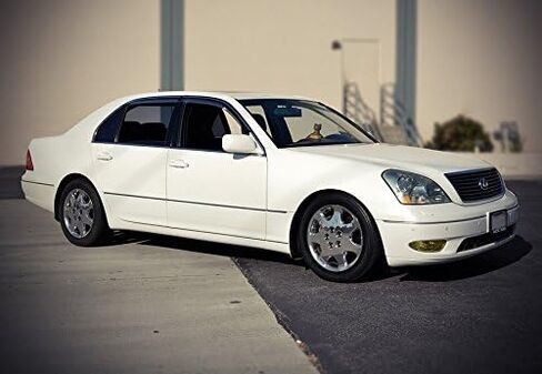 Wellvisors Windows ، انحرافات الرياح المتوافقة مع لكزس 2001-2006 LS430 مع حراس المطر Chrome 3-847LX017 in Saudi Arabia