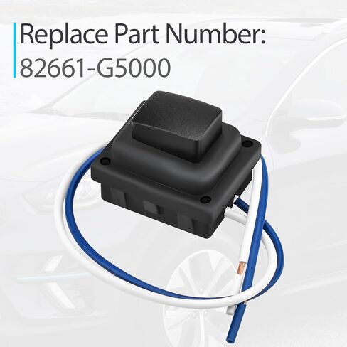 Front Right Door Handle Button Switch Replaces 82661-G5000 Compatible with KIA NIRO 2016-2021, Exterior Door Handle Button in Saudi Arabia