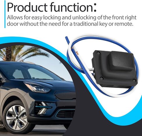 Front Right Door Handle Button Switch Replaces 82661-G5000 Compatible with KIA NIRO 2016-2021, Exterior Door Handle Button in Saudi Arabia