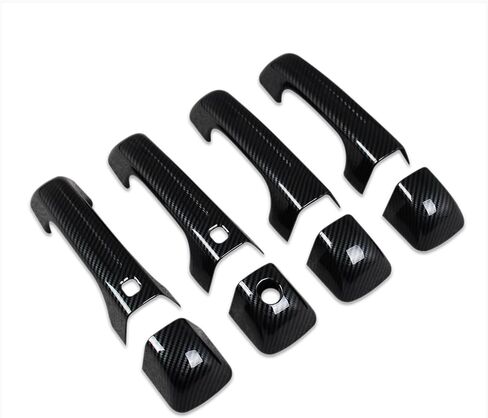 for Dodge 2023 2024 2025 Ram 1500 Truck Exterior Door Handle Cover Trims (Chrome) in Saudi Arabia