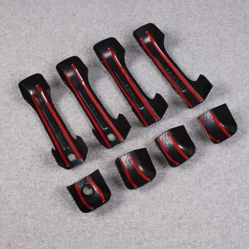 for Dodge 2023 2024 2025 Ram 1500 Truck Exterior Door Handle Cover Trims (Chrome) in Saudi Arabia