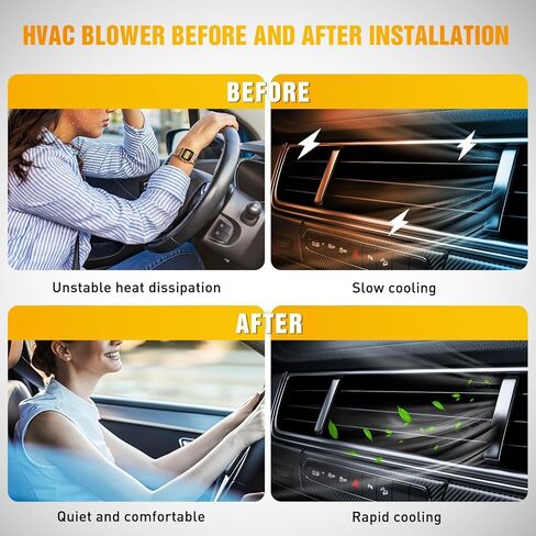 Nilight HVAC محرك سخان منفاخ يصلح لتويوتا سيكويا 2008 2009 2010 2011 2012 2013 2014 2015 2016 2017 2018 2019 2020 2021 2022، سيينا 11-20 الجانب الأمامي، استبدال # 87103-0C051 700298 75050 in Saudi Arabia