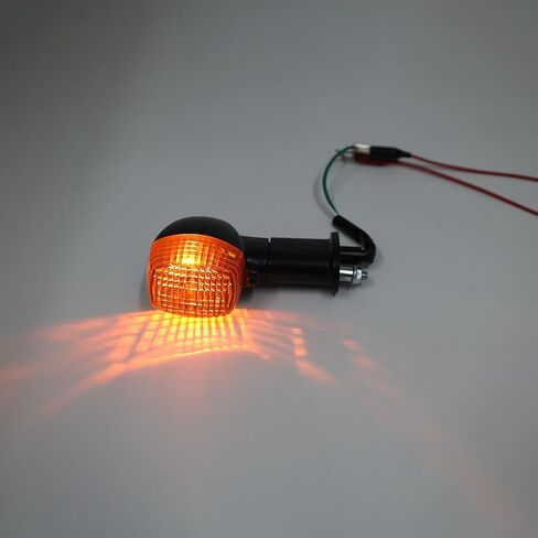 Liru 2PCS Motorcycle Rear Turn Signals Indicator Light For Kawasaki ZR7S 2001-2005, Black in Saudi Arabia