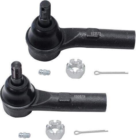 Detroit Axle - 4WD Front 3pc Rack & Pinion Kit for 00-04 Dodge Dakota, 00-03 Durango, 1 Complete Power Steering Rack and Pinion Assembly 2 Outer Tie Rod Ends 2000 2001 2002 2003 Replacement in Saudi Arabia