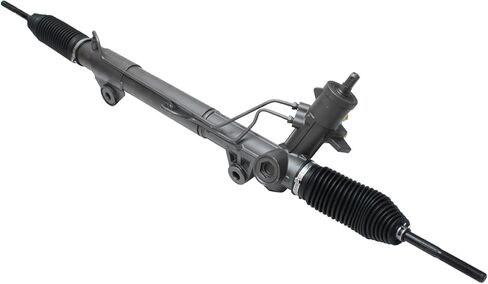 Detroit Axle - 4WD Front 3pc Rack & Pinion Kit for 00-04 Dodge Dakota, 00-03 Durango, 1 Complete Power Steering Rack and Pinion Assembly 2 Outer Tie Rod Ends 2000 2001 2002 2003 Replacement in Saudi Arabia
