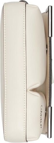 Calvin Klein Mica Organizational Flap Crossbody, Deep Forest Puffy, One Size in Kuwait