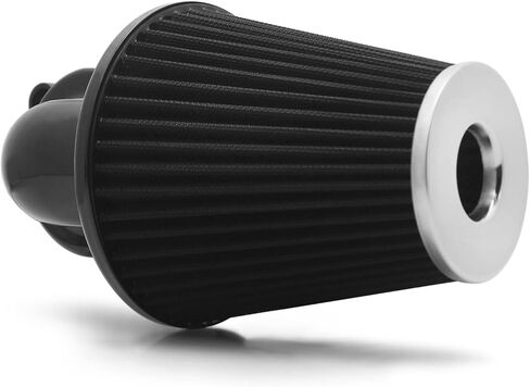 Big Sucker cone Air filter intake for harley air Cleaner Sportster Softail fatboy heritage dyna touring street road king Glide (Deep style -Chromed, Type C : Touring 08-16, Softail 16-17) in Saudi Arabia