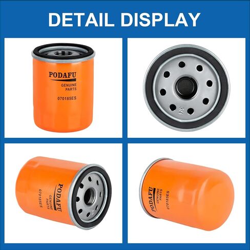 070185ES Oil Filter Compatible with Generac Generators Replaces 070185E 70185 070185F(12PCS) in Saudi Arabia