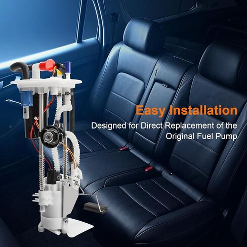 Electric Fuel Pump Assembly w/Sending Unit Compatible with 2001 2002 2003 Mazda B2300 B3000 B4000, Ford Ranger (2.3L L4, 3.0L 4.0L V6), Replaces E2293M in Saudi Arabia